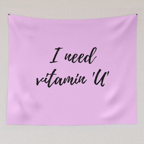 Item preview, I Need Vitamin U designed and sold by ArtIsSixthSense.