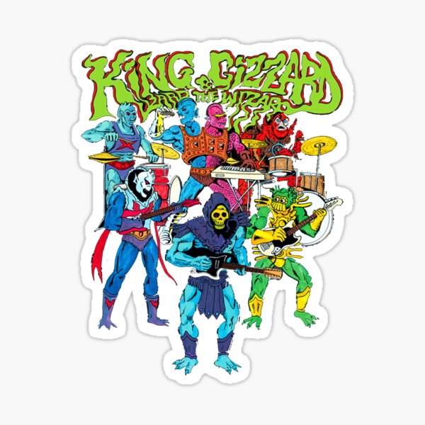 King Merch Sticker