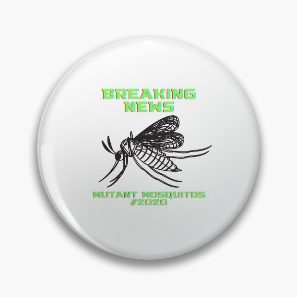Item preview, BREAKING NEWS MUTANT MOSQUITOS #2020 designed and sold by AIMLESSAPPAREL.