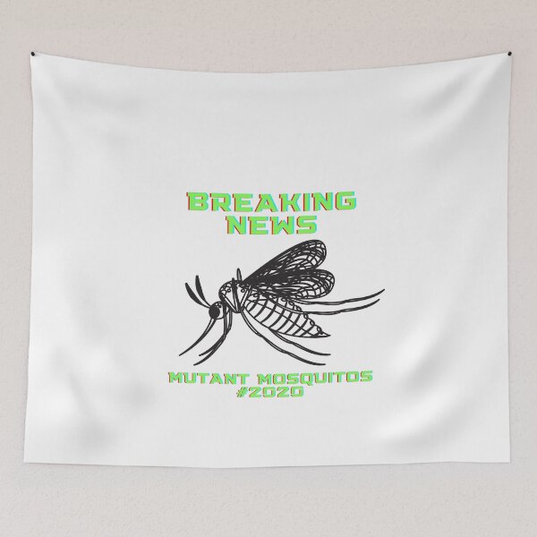 Item preview, BREAKING NEWS MUTANT MOSQUITOS #2020 designed and sold by AIMLESSAPPAREL.