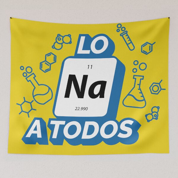 Item preview, Los Sodio a TOdos | Ciencia Y Química designed and sold by Daniel Lomelí.