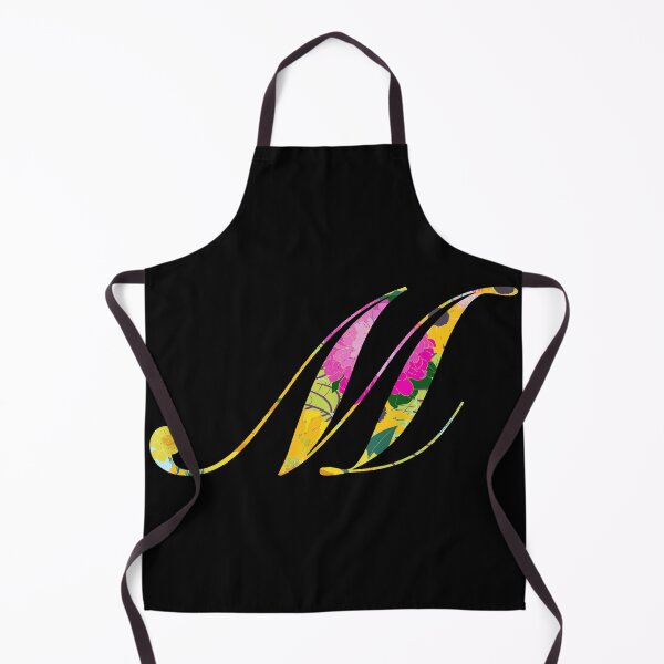 Item preview, Monogram Floral Cursive Letter M designed and sold by sporadicdoodlin.