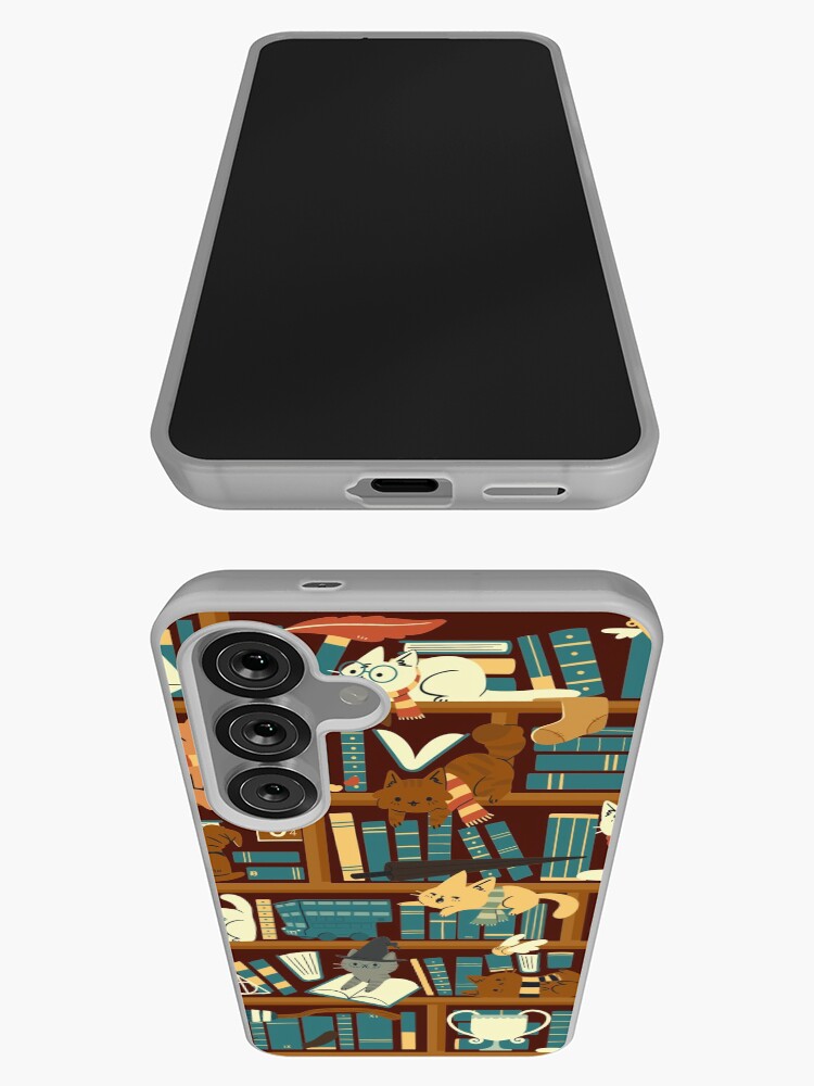 Thumbnail 3 of 4, Samsung Galaxy Phone Case, Library Magic School designed and sold by TaylorRoss1.