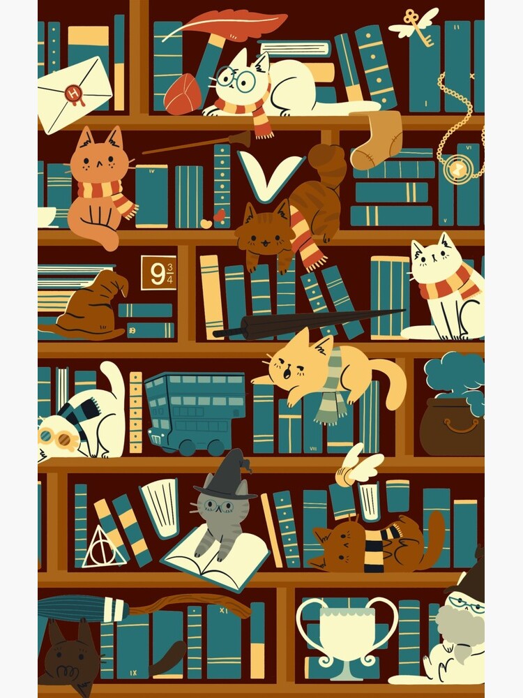 Thumbnail 4 of 4, Samsung Galaxy Phone Case, Library Magic School designed and sold by TaylorRoss1.
