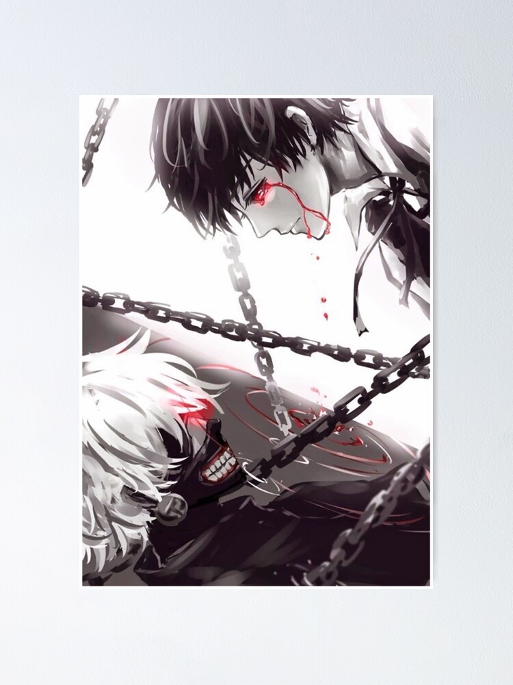 Kaneki Ken Tokyo Ghoul Poster By Epic Failure Redbubble