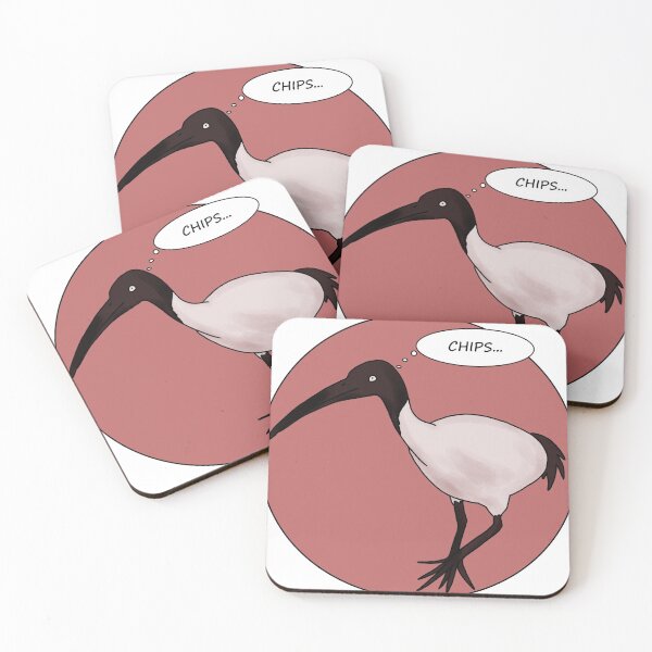Item preview, Bin Chicken Loves Chips designed and sold by lifesacockatoo.