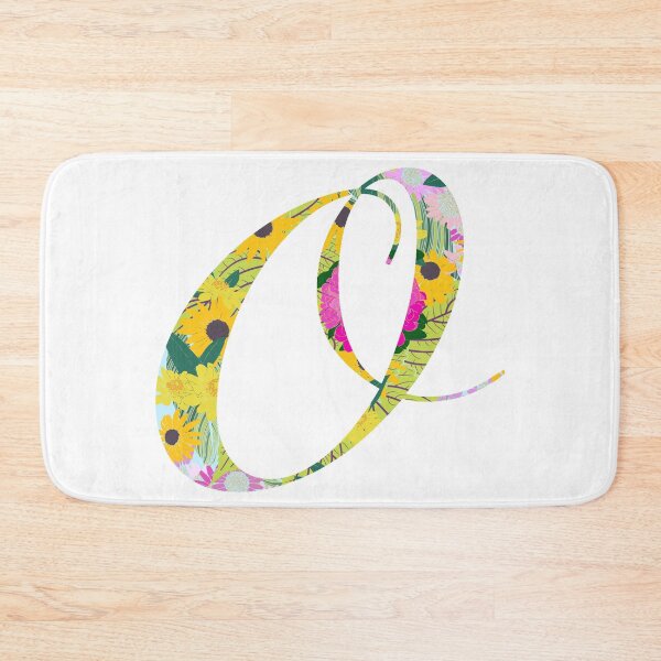 Item preview, Monogram Floral Cursive Letter O designed and sold by sporadicdoodlin.