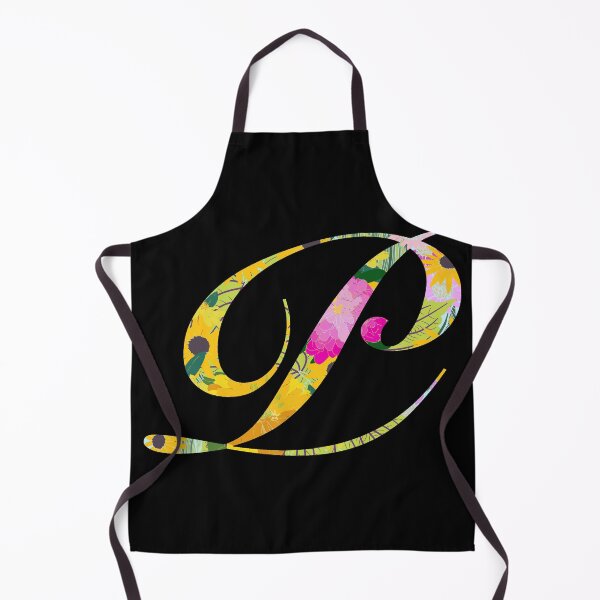 Item preview, Monogram Floral Cursive Letter P designed and sold by sporadicdoodlin.