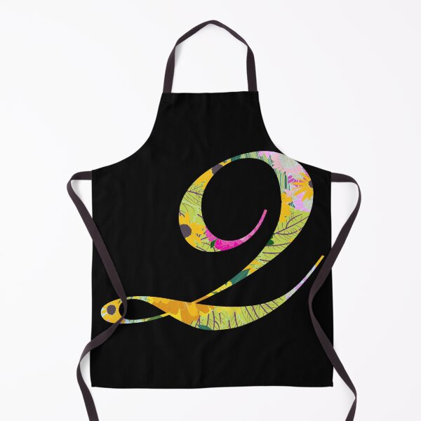 Item preview, Monogram Floral Cursive Letter Q designed and sold by sporadicdoodlin.