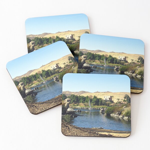 Item preview, View from Shore - Nubian Village designed and sold by Marilyn Harris.