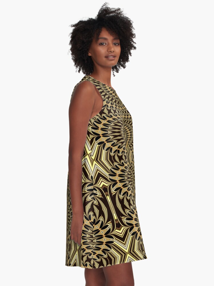Alternate view of Knight Armor (2) A-Line Dress