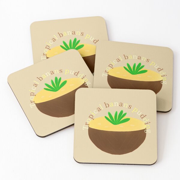 Item preview, Tropical banana pudding designed and sold by personpotato.