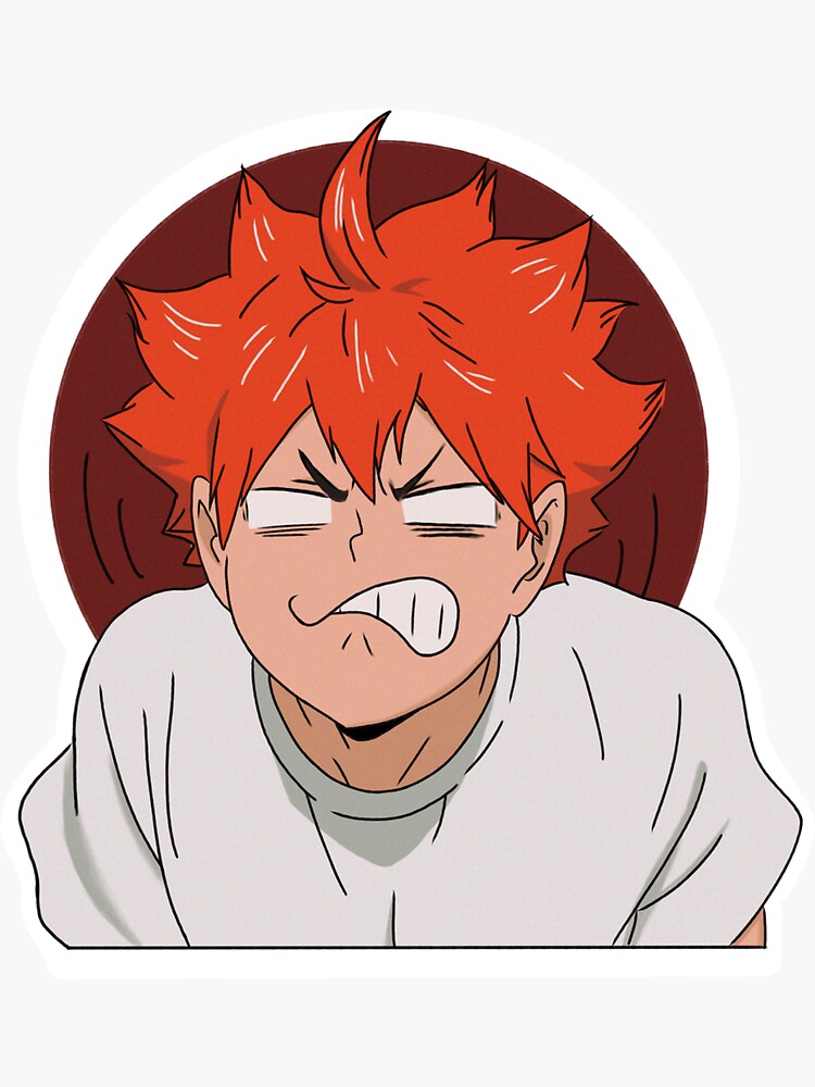 Haikyuu Hinata Sticker By Artandfears Redbubble 7681