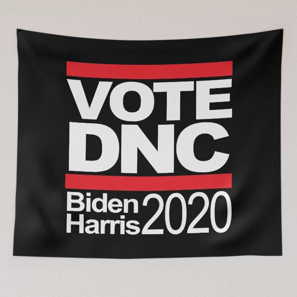 Item preview, Vote DNC - Biden Harris 2020 - Democrat Blue designed and sold by AmpersandCuster.