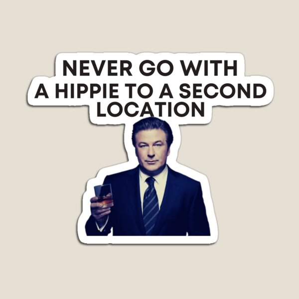 Item preview, 30 Rock - Jack Donaghy: Never go with a hippie to a second location designed and sold by LeoSpaceman.