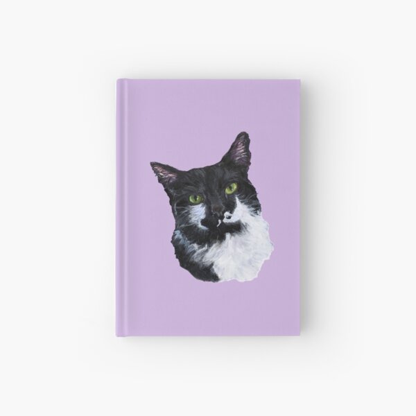 The Eyes Have It, Tuxedo Cat Hardcover Journal