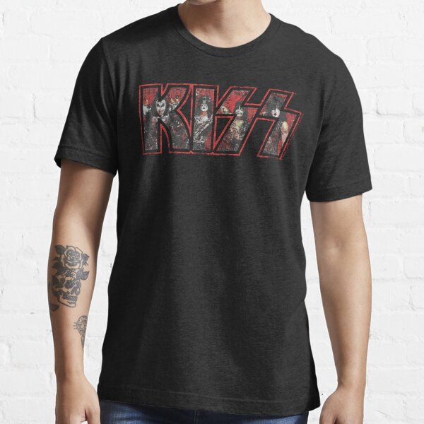 kiss band t shirt mens