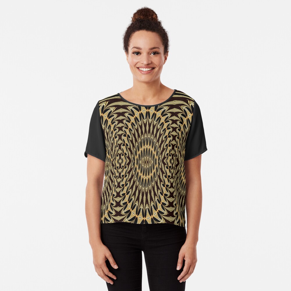 Knight Armor (3) Chiffon Top