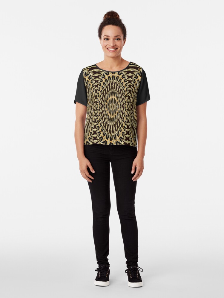 Alternate view of Knight Armor (3) Chiffon Top