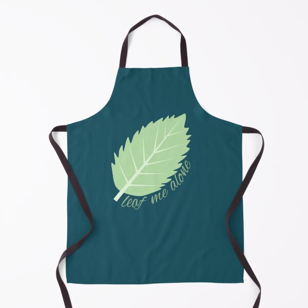 Item preview, Leaf me alone (navy blue background) designed and sold by elrathia.