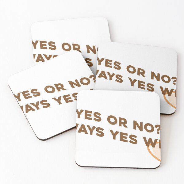 Item preview, "It's always yes with you" AFTG quote designed and sold by oeufcreatif.