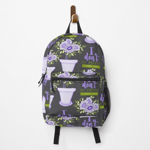 Item preview, I don't do people I prefer plants - Purple, Green and Grey Palette designed and sold by Squarebird.