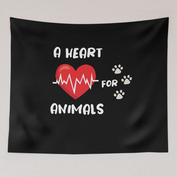 Item preview, Heart For Animals - Animal Welfare Animal Lovers designed and sold by Ibu83.