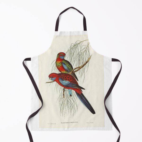 Item preview, John Gould Crimson Rosellas on Branch designed and sold by upoutandaway.