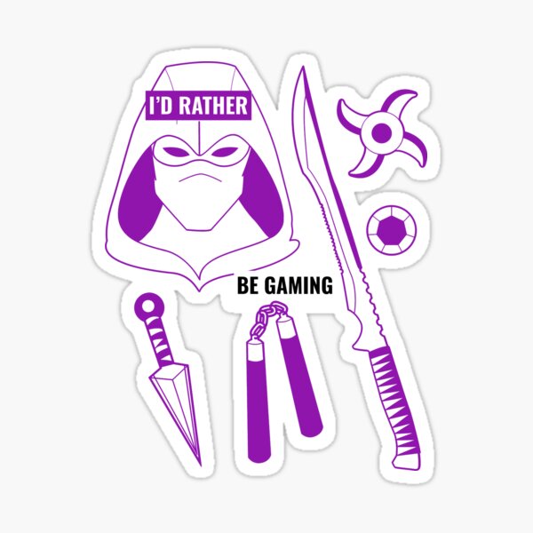 Item preview, Gaming Artwork in Purple designed and sold by TeeZoneZtore.