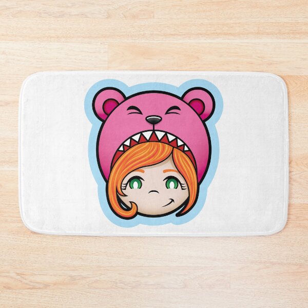 Item preview, Bear Beanie Girl - Teddy Bear designed and sold by AbzDraws.