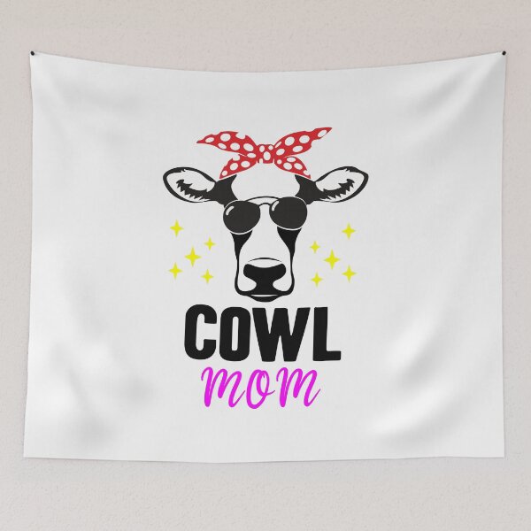 Item preview, Cow Hair Bow Kuhl Mom Farmer Farmer's Wife designed and sold by Ibu83.