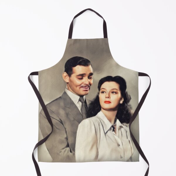 Clark Gable and Rosalind Russell, Hollywood Legends Apron