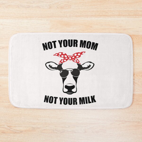 Artikelvorschau, Not Your Mom Not Your Milk - Veganer Vegetarier entworfen und verkauft von Ibu83.