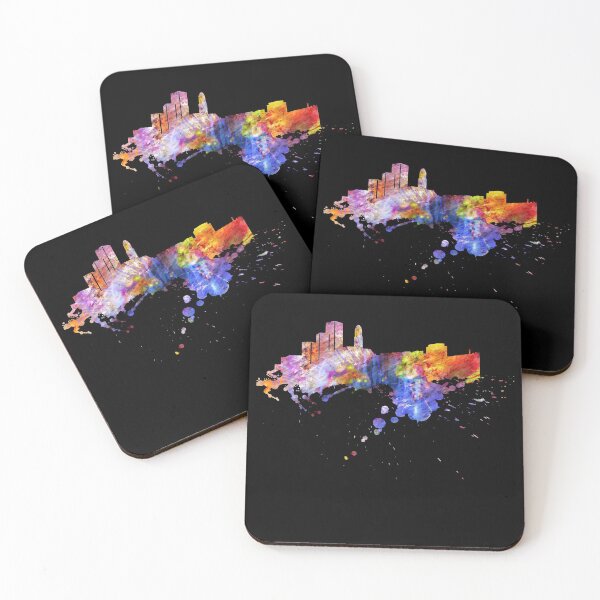 Item preview, Gothenburg Sweden Skyline Colorful Gift Idea designed and sold by DerNerd.