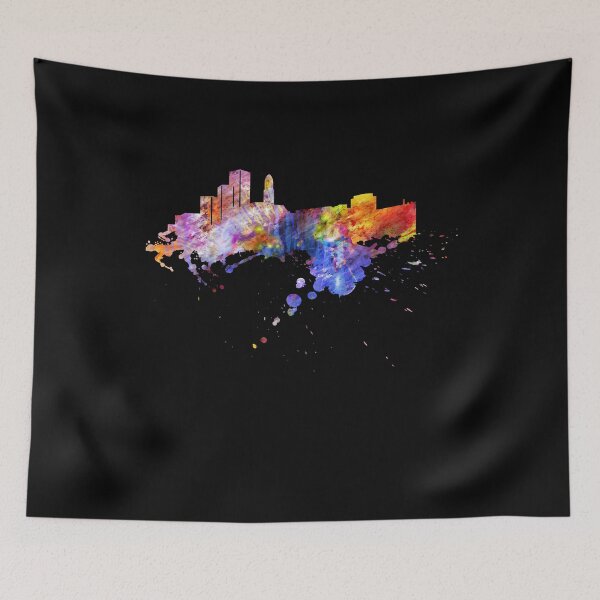 Item preview, Gothenburg Sweden Skyline Colorful Gift Idea designed and sold by DerNerd.