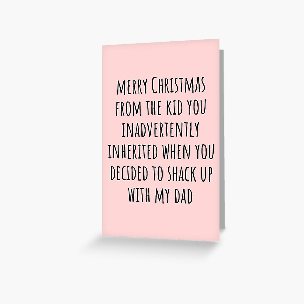 Stepmother Christmas Card, Stepmom Christmas Gift for Stepmother