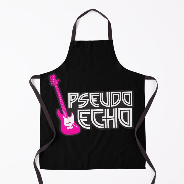 Aperçu de l'œuvre Guitare Pseudo Echo - rose et blanc créée et vendue par poledancedesign.
