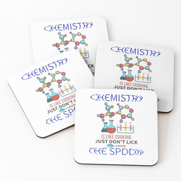 Item preview, Chemistry is like cooking just don't lick the spoon designed and sold by Natthiya Minimal.
