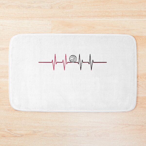 Item preview, Volleyball coach beach volleyball heartbeat EKG designed and sold by lsvds.