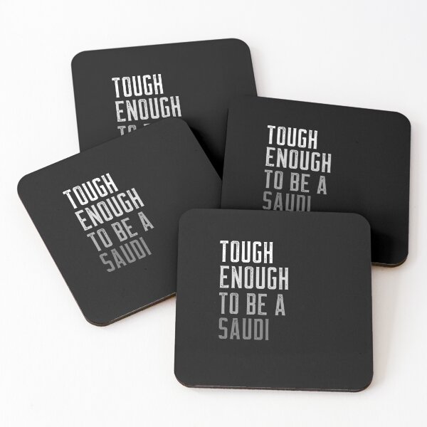 Item preview, TOUGH ENOUGH TO BE A SAUDI STYLISH DESIGN designed and sold by ArabCorner.