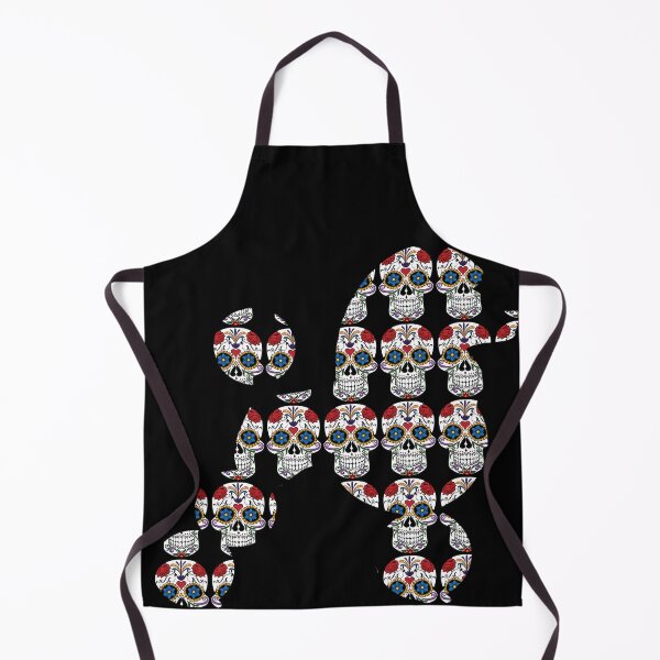Item preview, poodle silhouette skull pattern for dog lovers designed and sold by cathelkav.