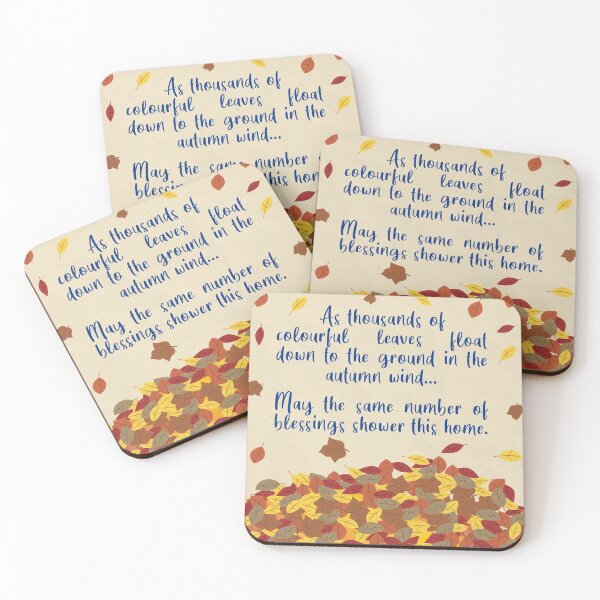 Item preview, Autumn Blessing For The Home (British English) designed and sold by MoonsmileProd.