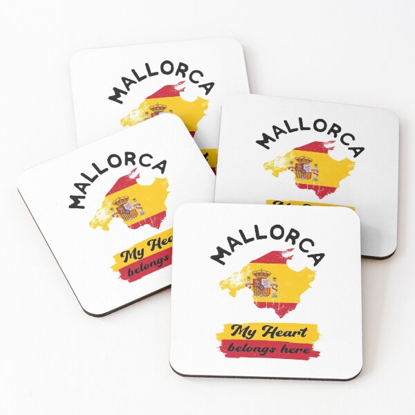 Item preview, mallorca summer spain flag saying designed and sold by pirminio.