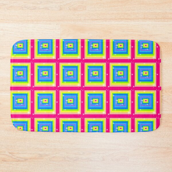 Item preview, Colorful Rectangle pattern  designed and sold by Shirley cute art .