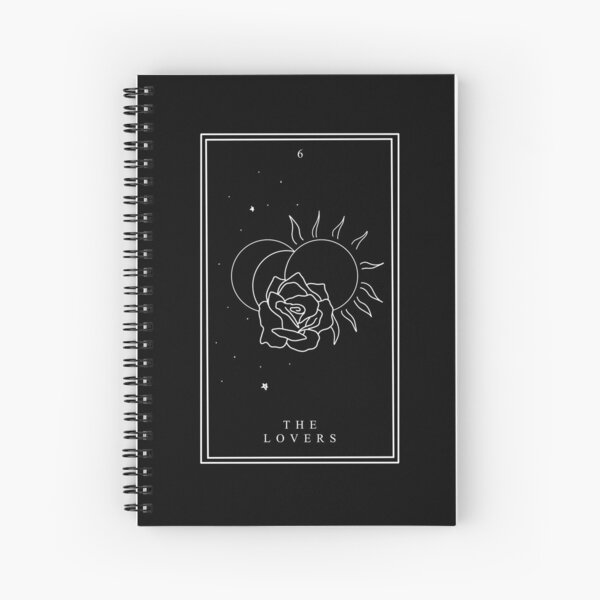 The Lovers - Potions Tarot Card Spiral Notebook