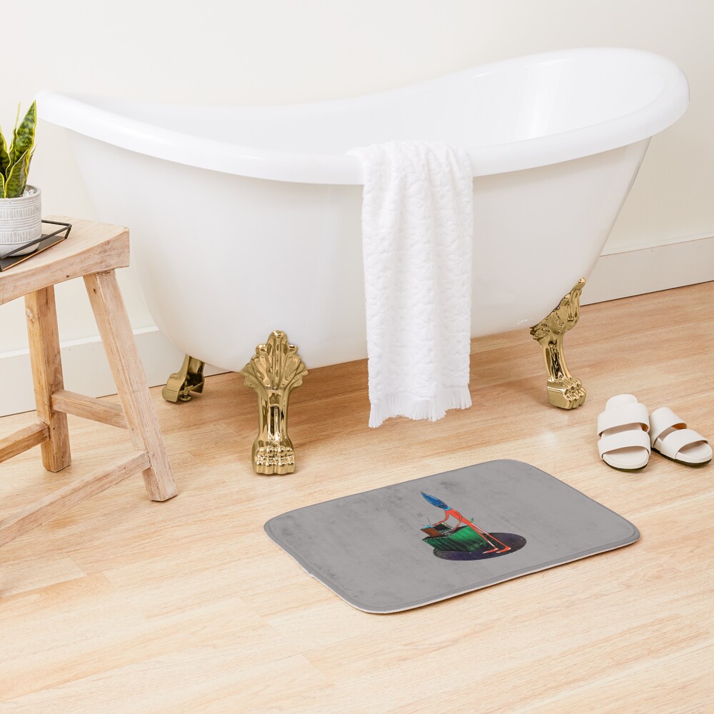 Item preview, Bath Mat designed and sold by TimeUniverse.