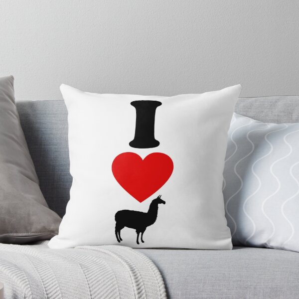 Item preview, I Heart Alpaca Llama I love alpacas and llamas designed and sold by DerNerd.