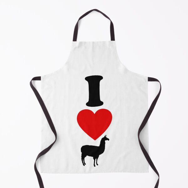 Item preview, I Heart Alpaca Llama I love alpacas and llamas designed and sold by DerNerd.