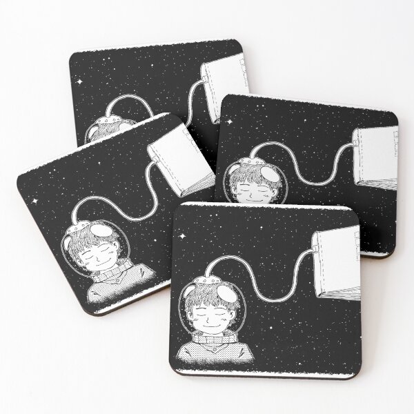 Item preview, Beautiful starry space with a boy designed and sold by Slangt-shirt.