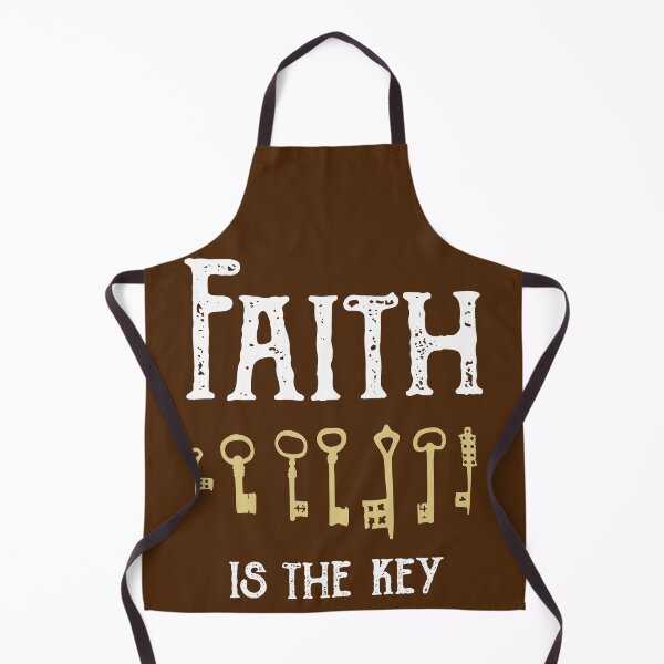 Item preview, Faith is the key to unlock all doors Christian Christ Vintage  designed and sold by h44k0n.
